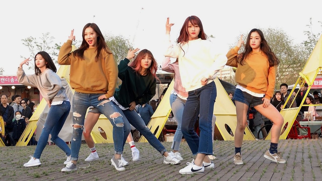 20170422 드림캐쳐 100일 기념 버스킹 체이스 미 Dreamcatcher Chase Me busking