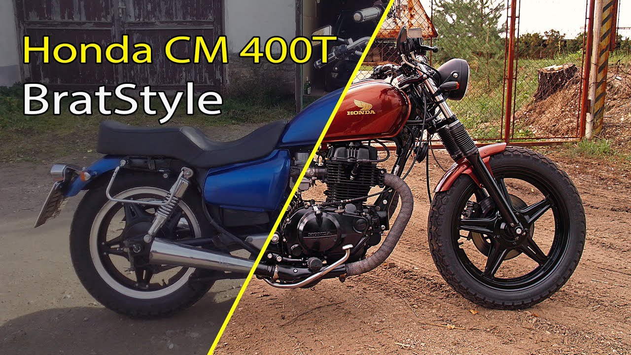 Bratstyle / Cafe Racer - Přestavba Honda CM400 T - 1982