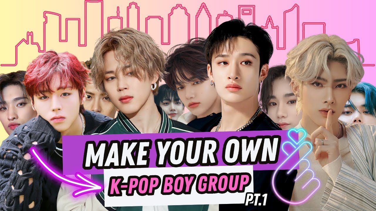 Make Your Own K-Pop Boy Group (Part 1)