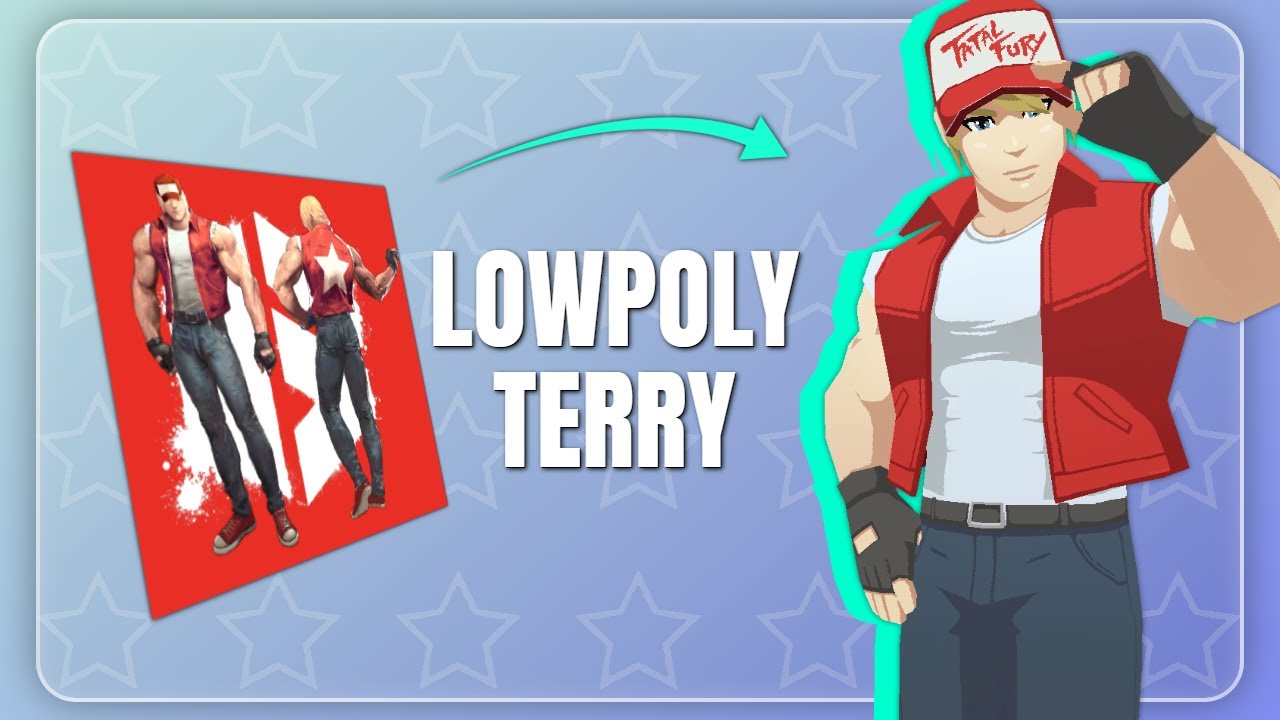 Fazendo o Terry no Blender -  Processo e Comentário