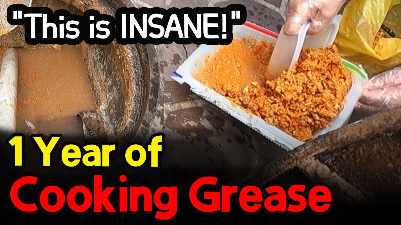 A Grease-Filled Drain… Just 1 Year Did THIS?!