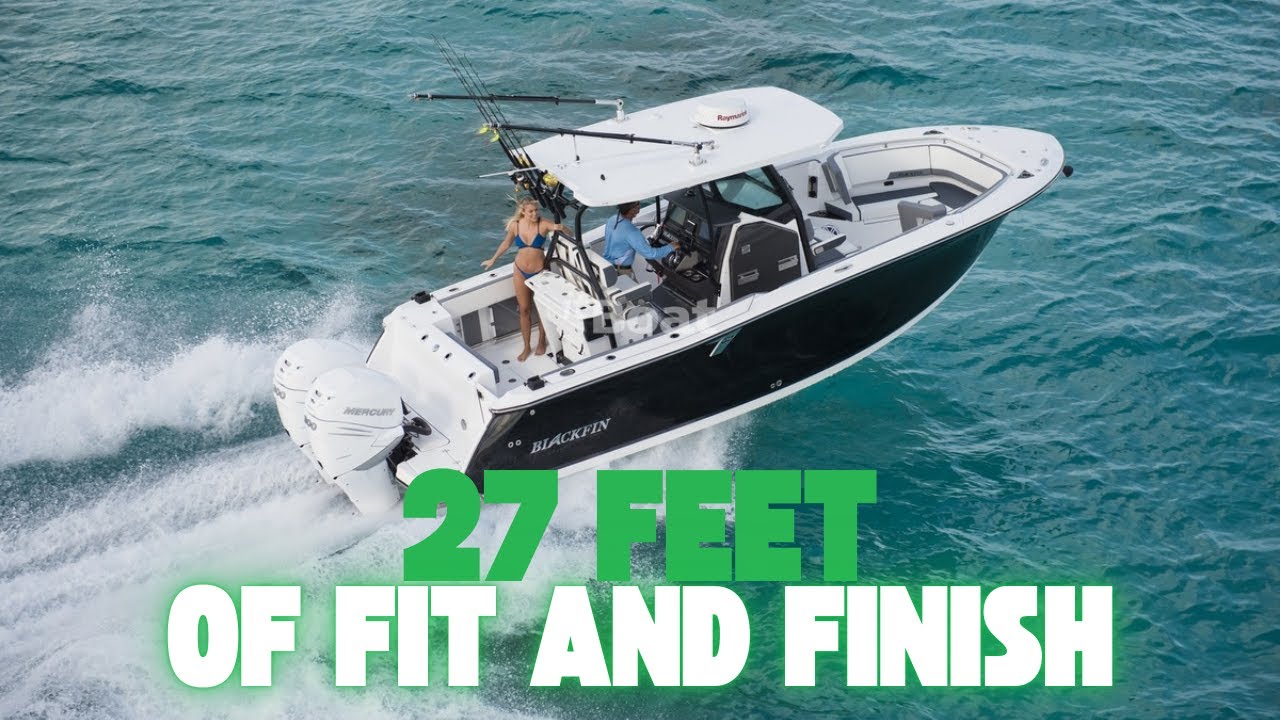 2025 Stuart Boat Show - 26 to 27' Center Consoles - What Does $170K to $328K Get You?