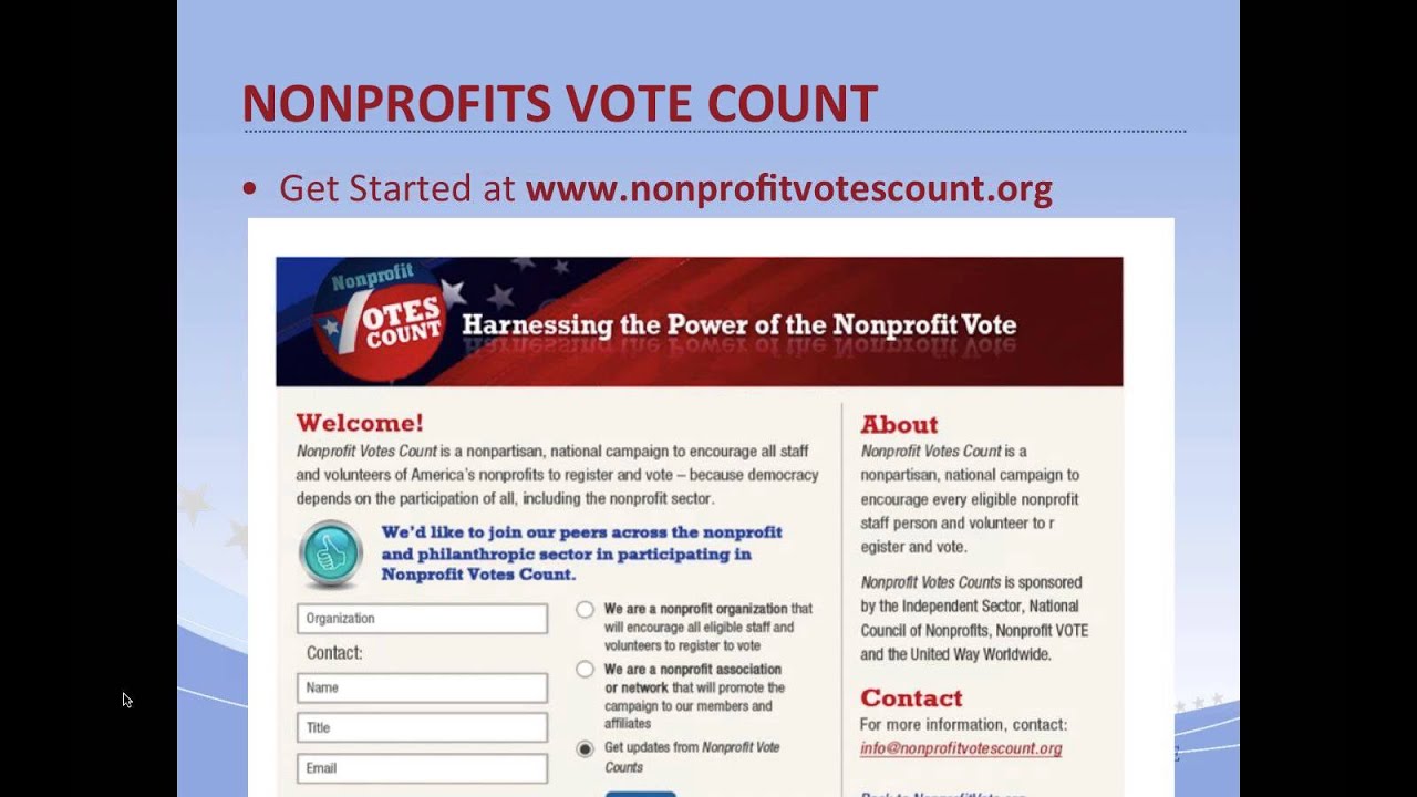 Building a Civic Engagement List: Voter Registration & a 