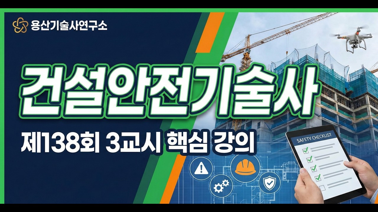 건설안전기술사 138회 3교시 강의 용산기술사연구소 YK Park rev2
