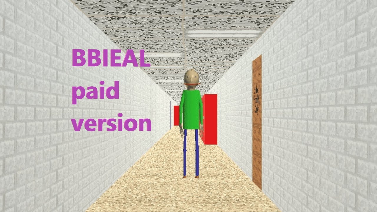 Baldi's basics: the paid version (baldi's basics mod)