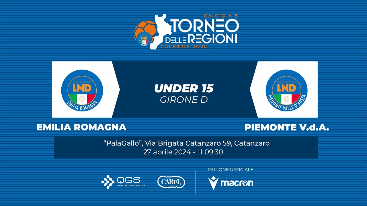 TDR Calcio a 5 | Emilia Romagna-Piemonte VdA (Giovanissimi)