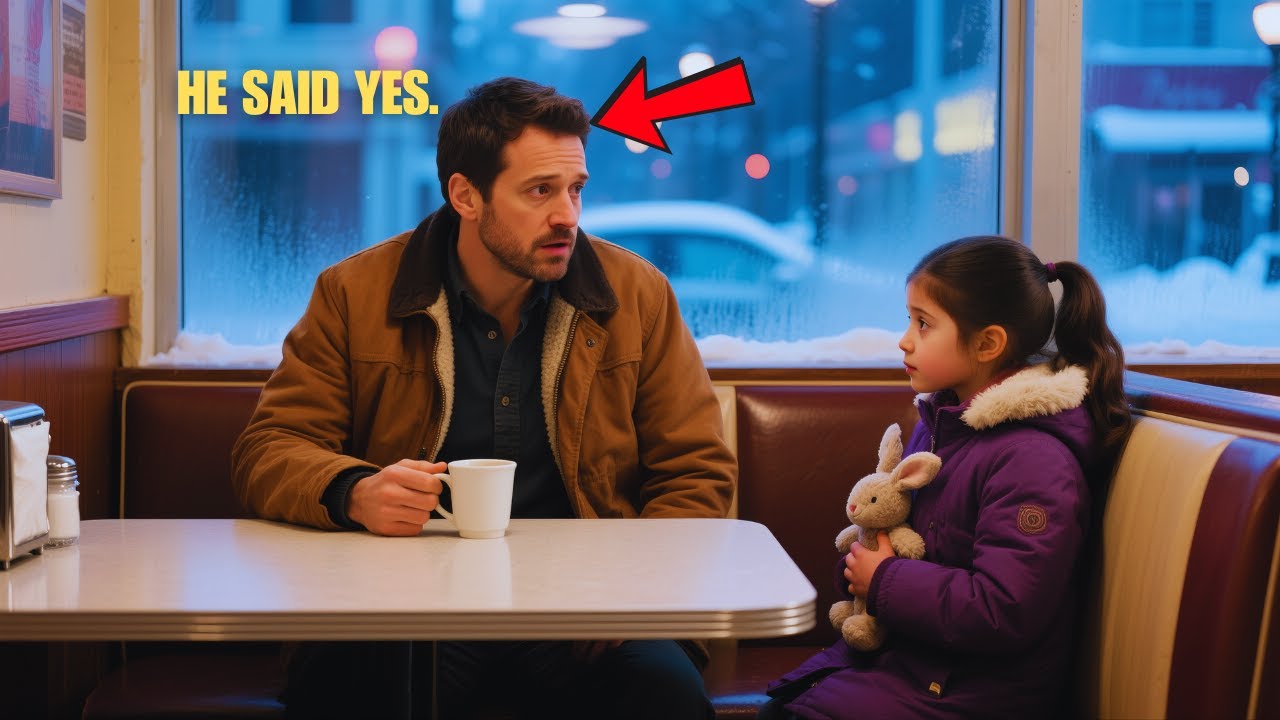 “Can I sit with you mister ” She asked the Single Dad on Christmas—Then Single dad's reply change