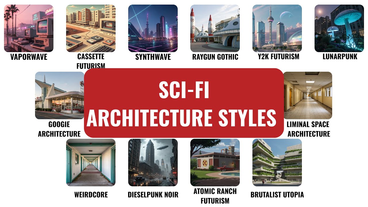 15 More Sci-Fi Architecture Styles You've Never Heard Of