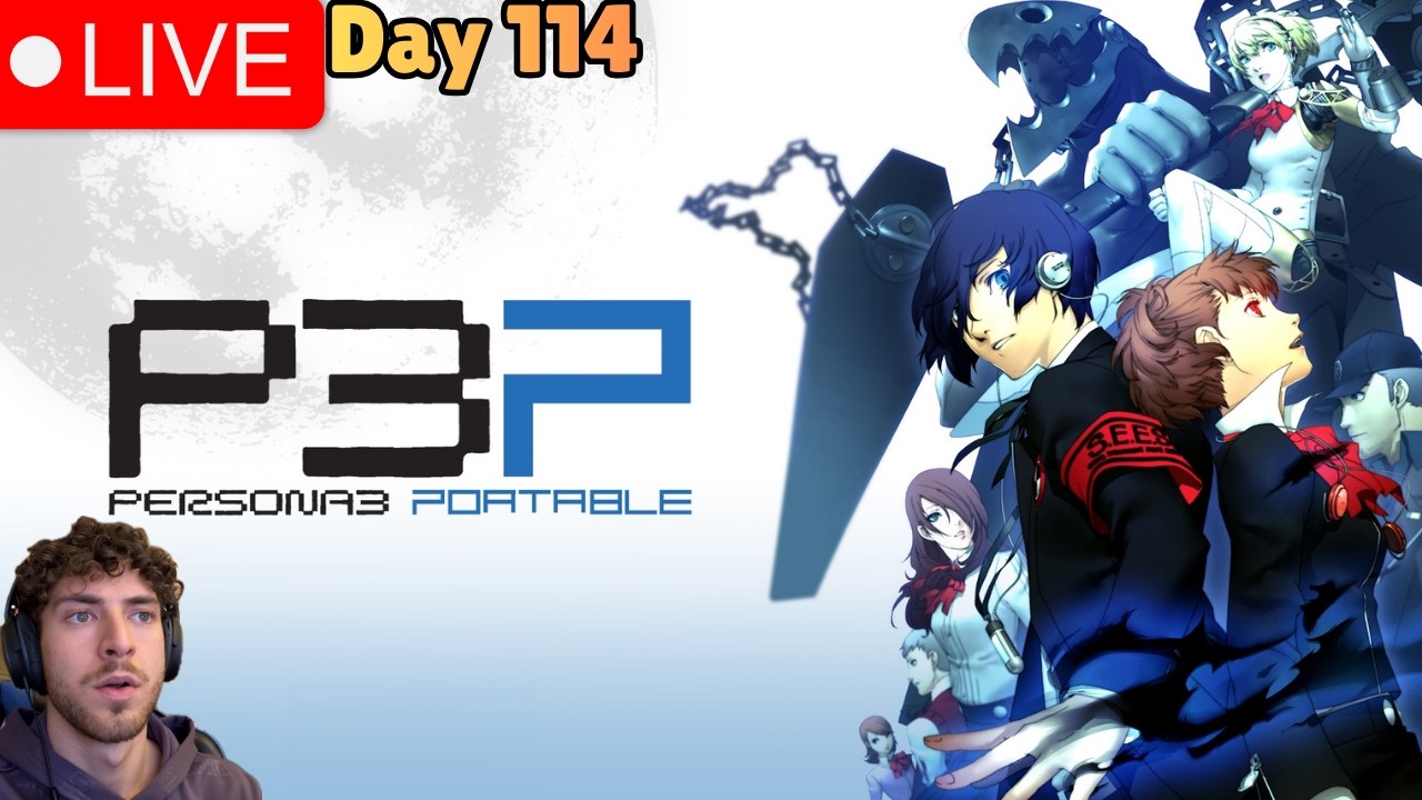 LIVE!🔴First time trying a Persona game - How good is it?! Persona 3 Portable