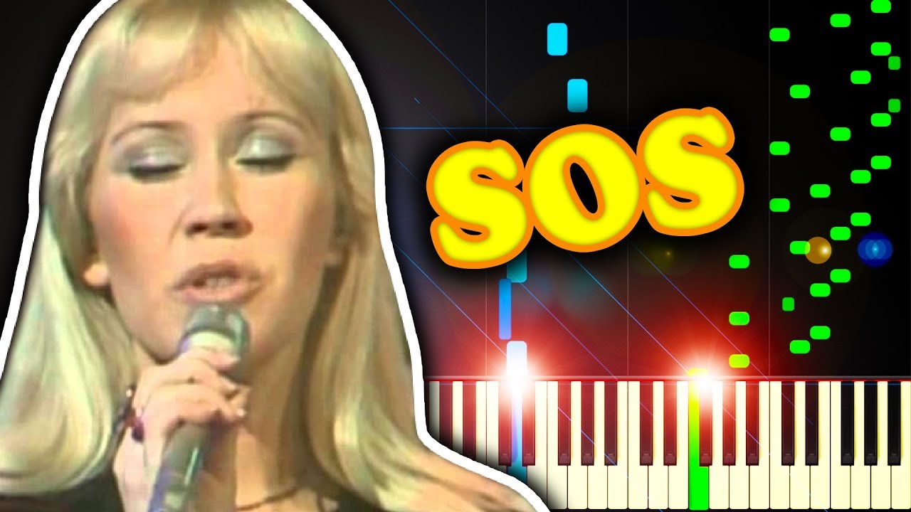 ABBA - S. O. S. - Piano Tutorial