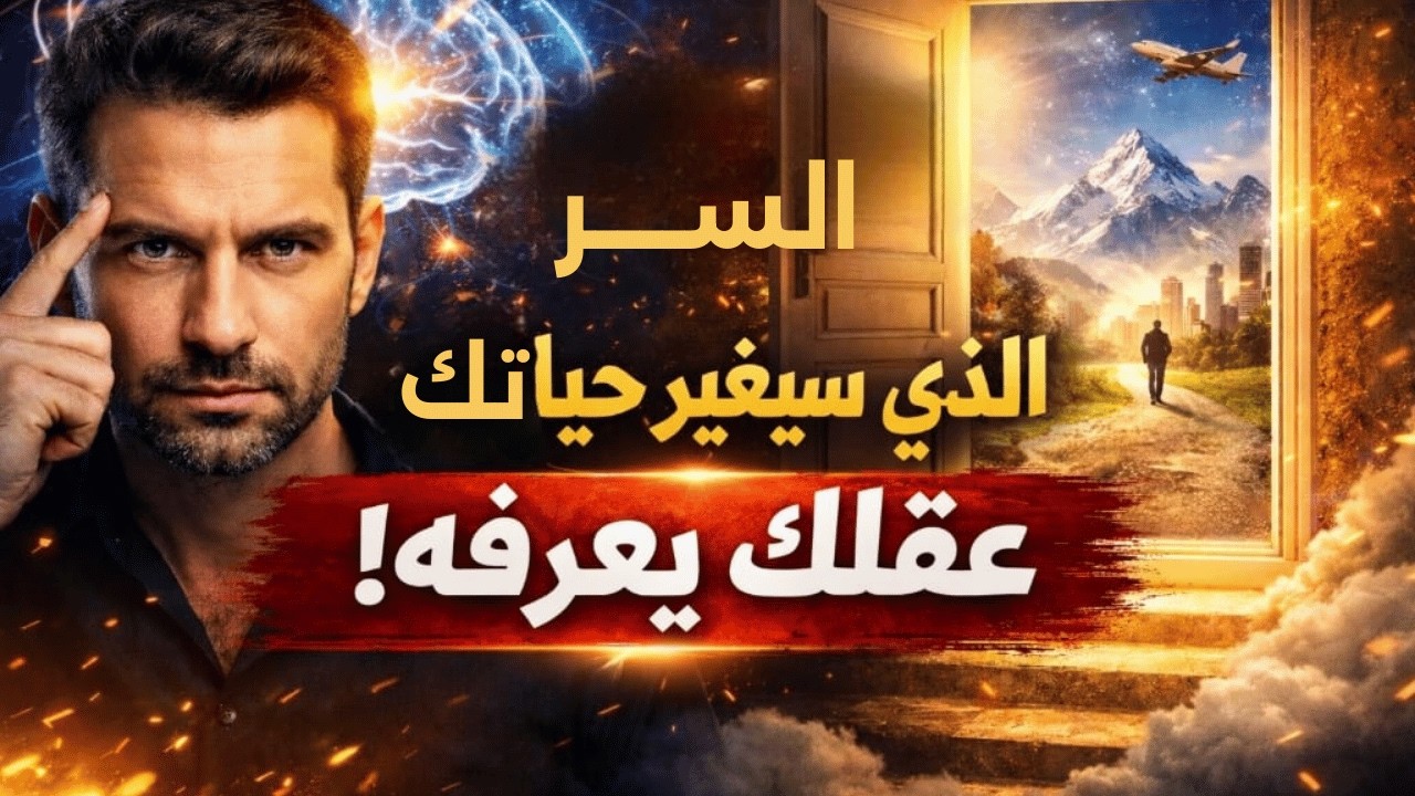 السر الذي سيغير حياتك بالكامل… عقلك يعرفه!