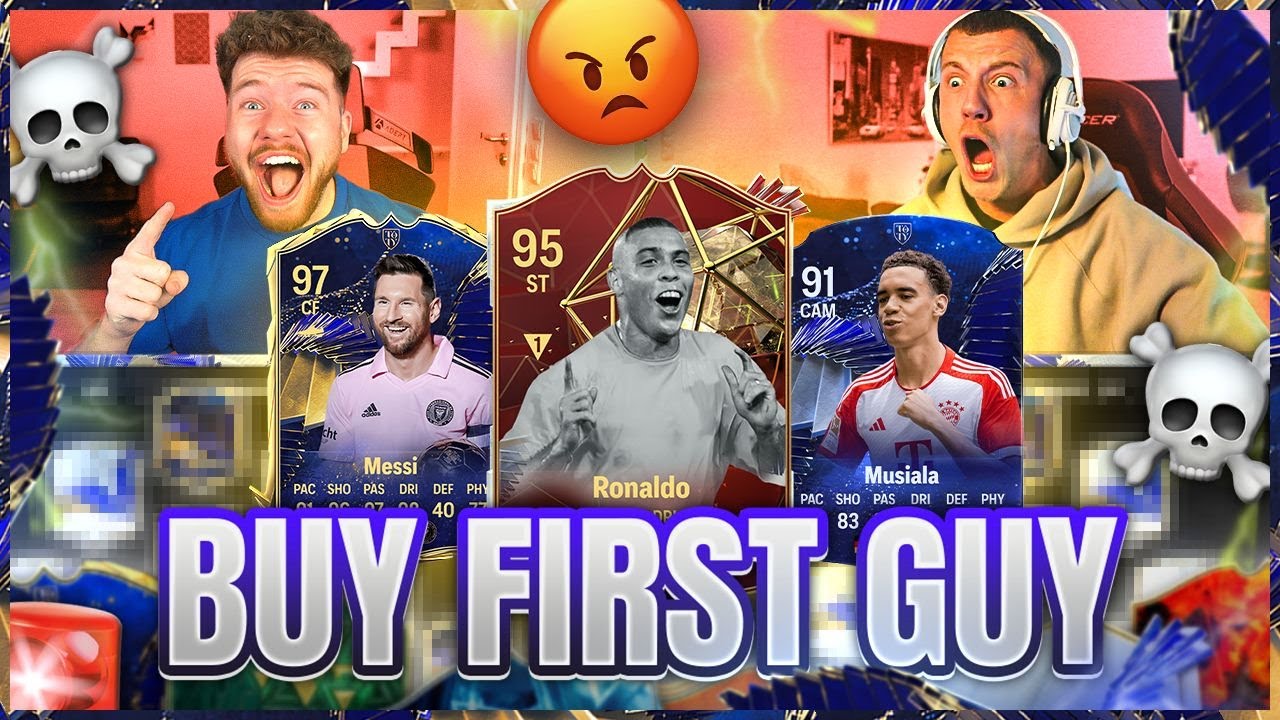 RICHTIG SAUER 😡 RAGE BUY FIRST GUY SBB in EA FC 24 🔥