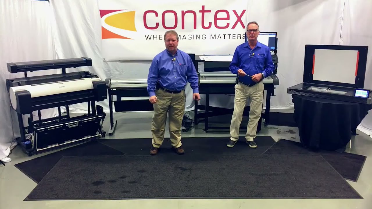Demo Contex Large Format Scanner & Nextimage | A1 A0 Scanner Contex Malaysia | Contex IQ Quattro X