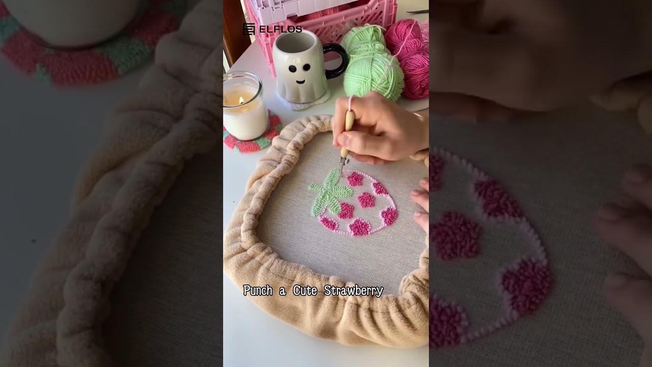 Punch Needle for Your Kids - Easy & Fun Craft Tutorial!