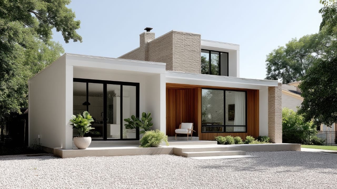 Stunning Craftsman Home Makeover | From Dark & Dated to Warm Modern Minimalist Perfection