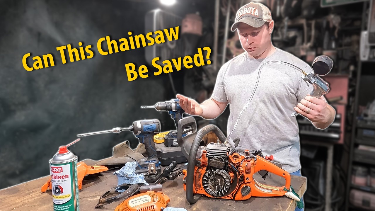 They Said This Husqvarna 445 Is Junk, Were They Correct?  Chainsaw Diagnostics.