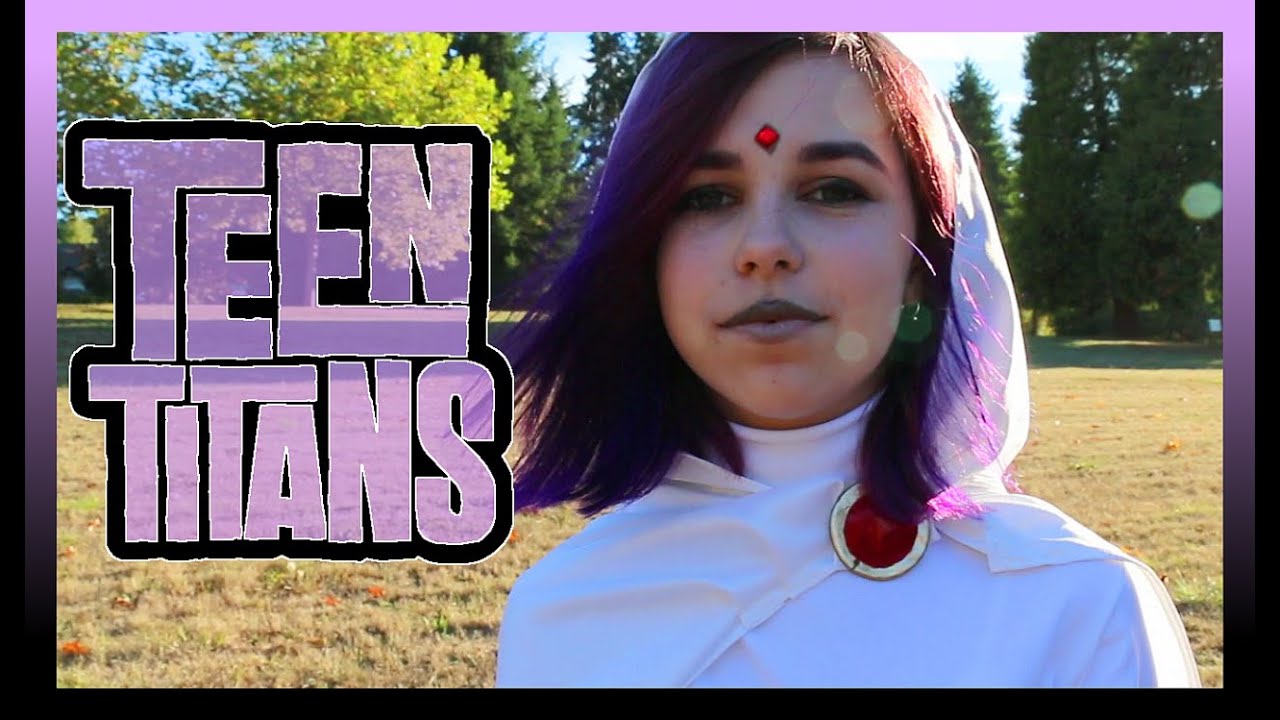 Teen Titans White Raven DIY Halloween Costume | Makeup Tutorial & Cosplay