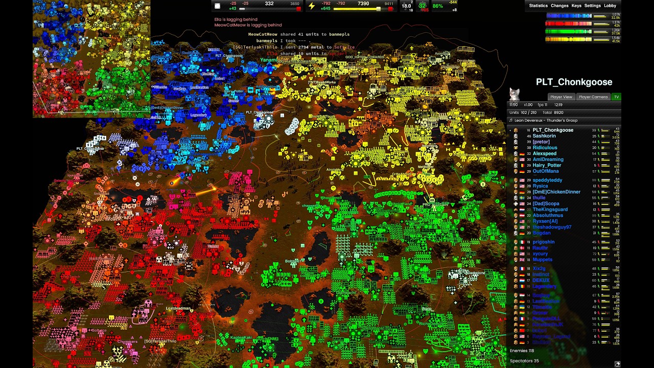MASSIVE RTS BATTLES - Beyond All Reason (New Units)