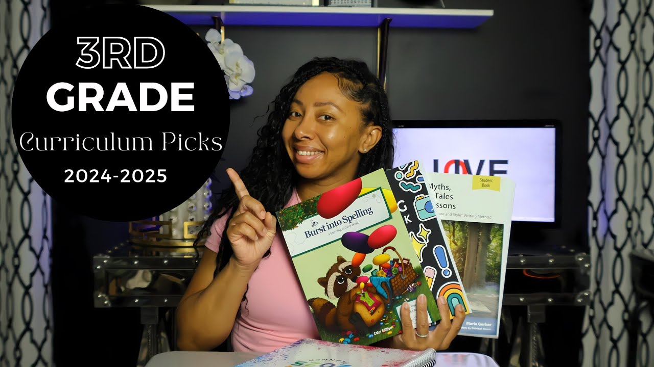 3rd Grade Curriculum Picks | 2024-2025 Homeschool | A Few Sneak Peeks Included!!