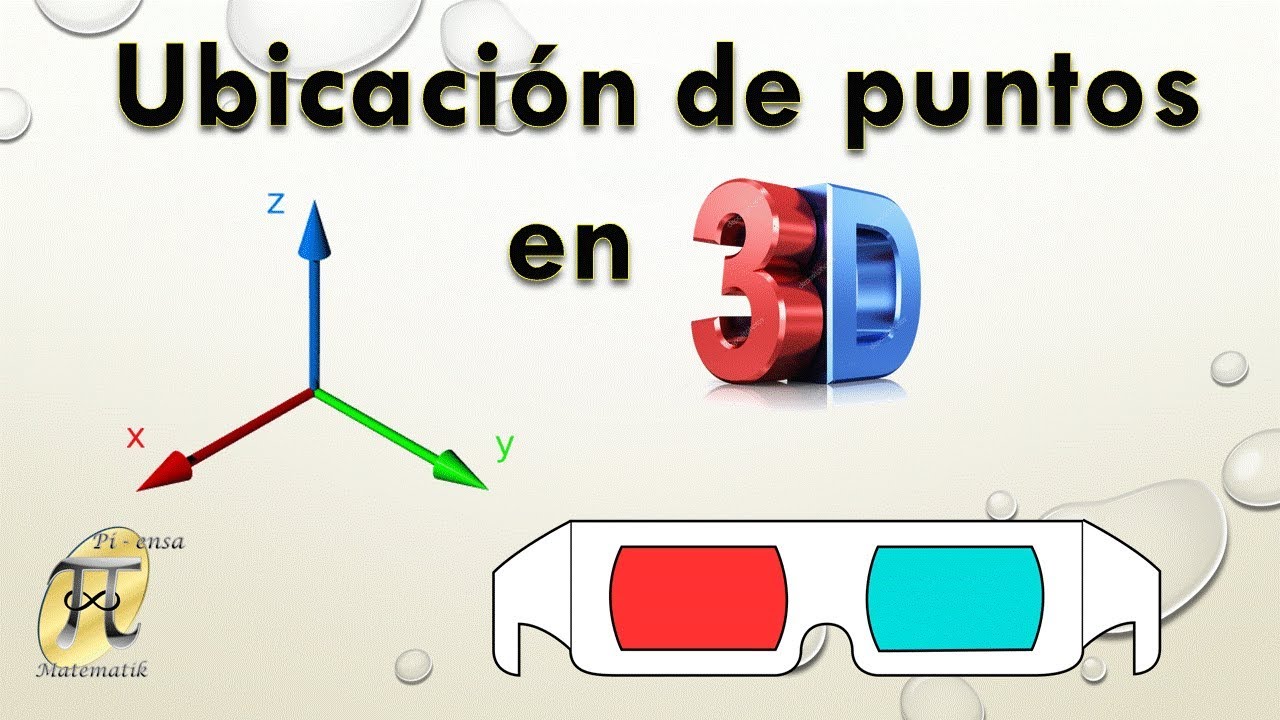 Cómo ubicar puntos en un sistema de tres dimensiones