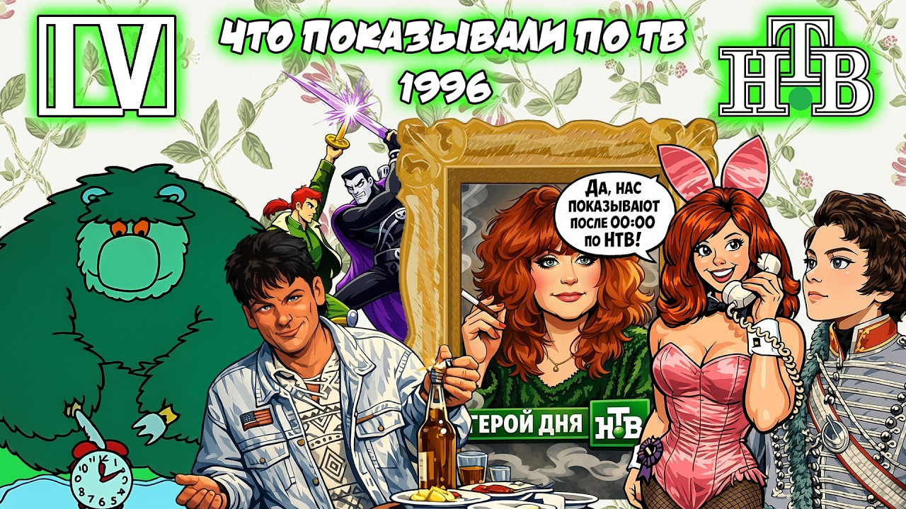 Что смотрели по ТВ 4 октября 1996 года  НТВ и блок „Российские университеты“ от учебника до плейбоя