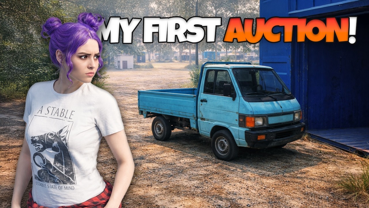 My First Storage Auction! | Storage Hunter Simulator #1