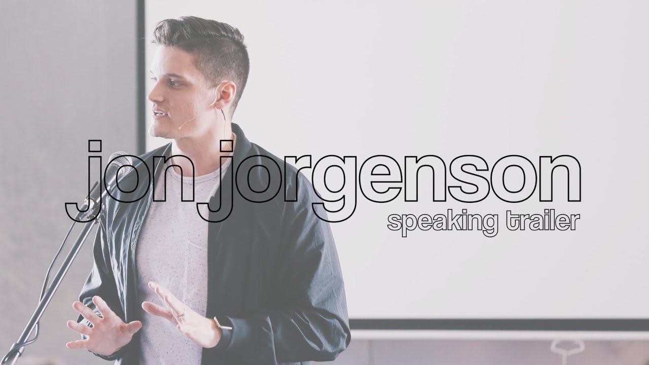 Jon Jorgenson: Speaking Trailer