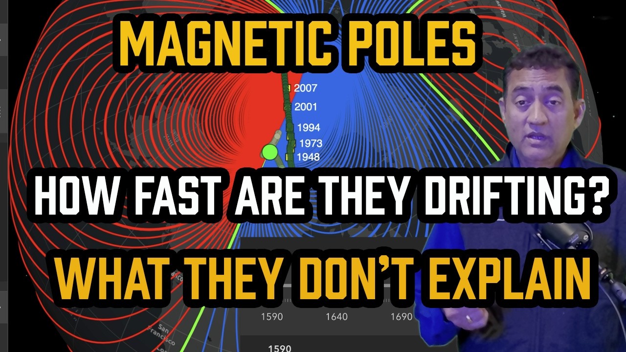 MAGNETIC POLES 🧲 How Fast Are They Drifting? (What They Don’t Explain)