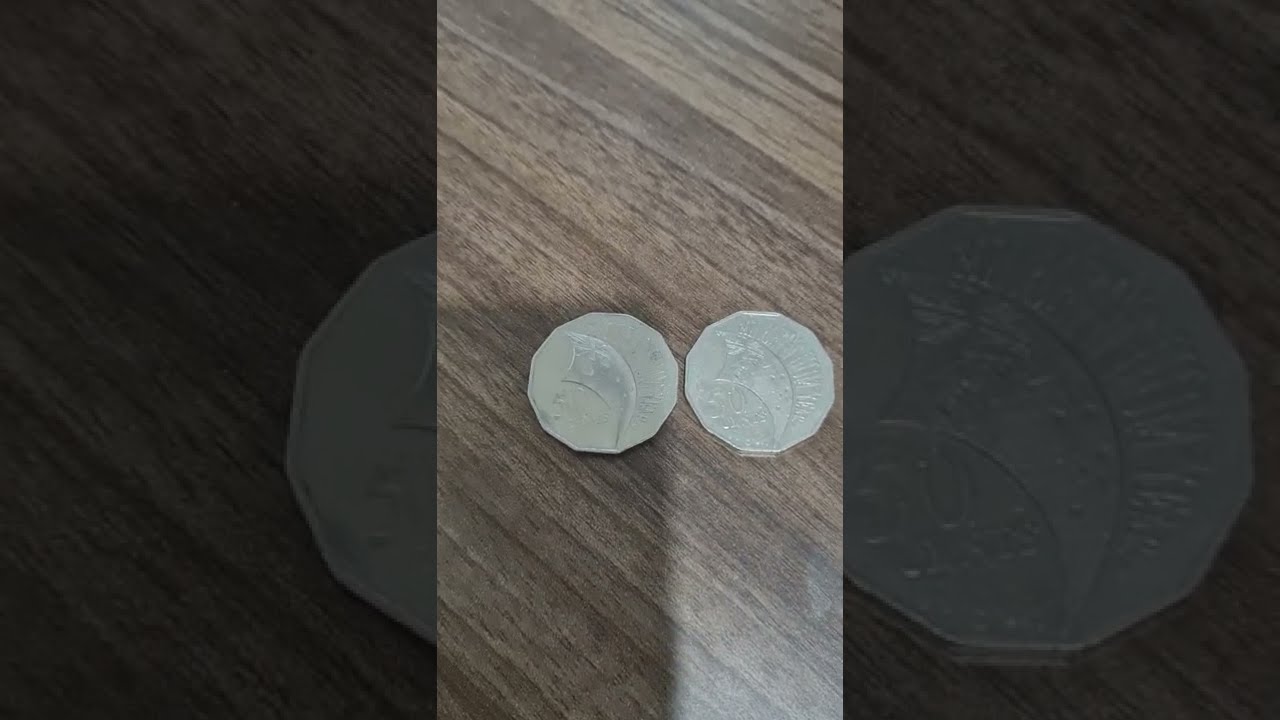 Incuse Flag Millennium 50 Cent Coin [Rare]