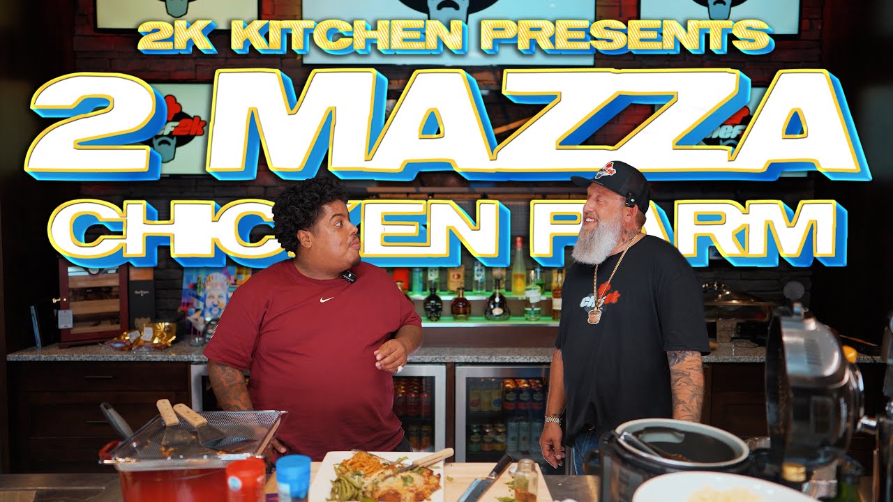 Chef2k Cooks 2 Mazza Chicken Parm with Smiley from OVO