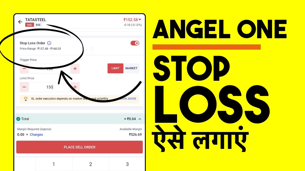 Angel One me Stop Loss Kaise Lagaye? SL Order in Angel Broking