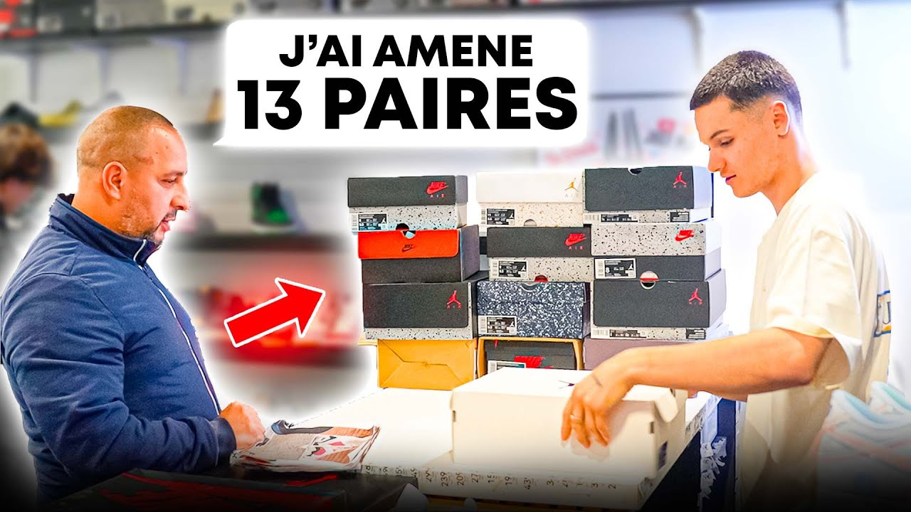 Il m'amène 13 Paires De Sneakers ?!