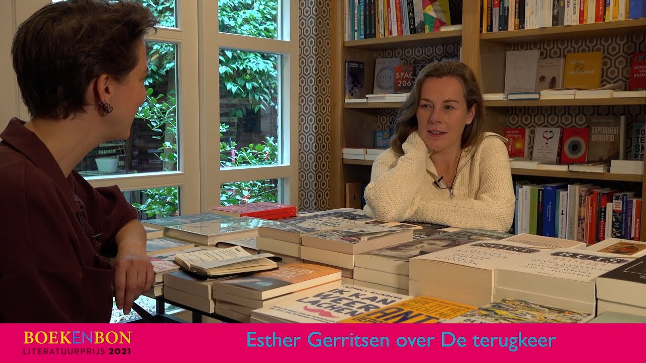 Boekenbon Literatuurprijs 2021 | Esther Gerritsen bij Boekhandel Van Rossum