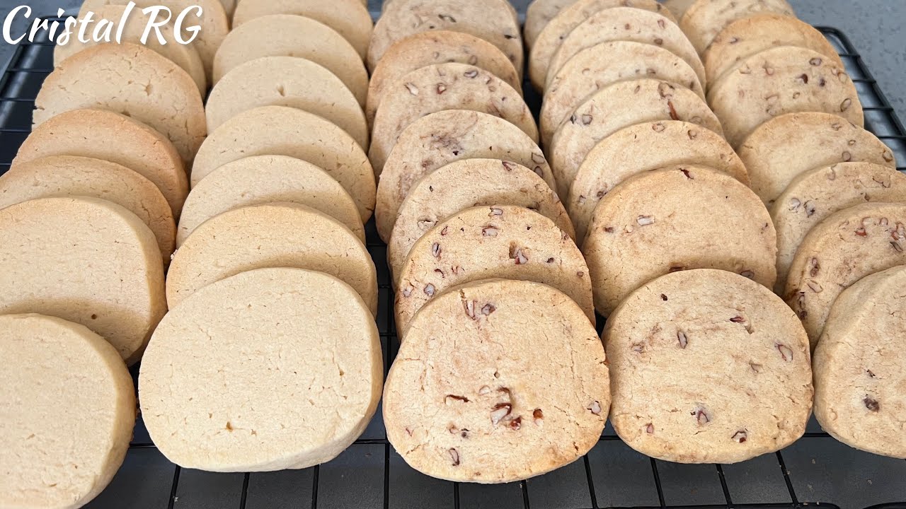 Polvorones de nuez y vainilla