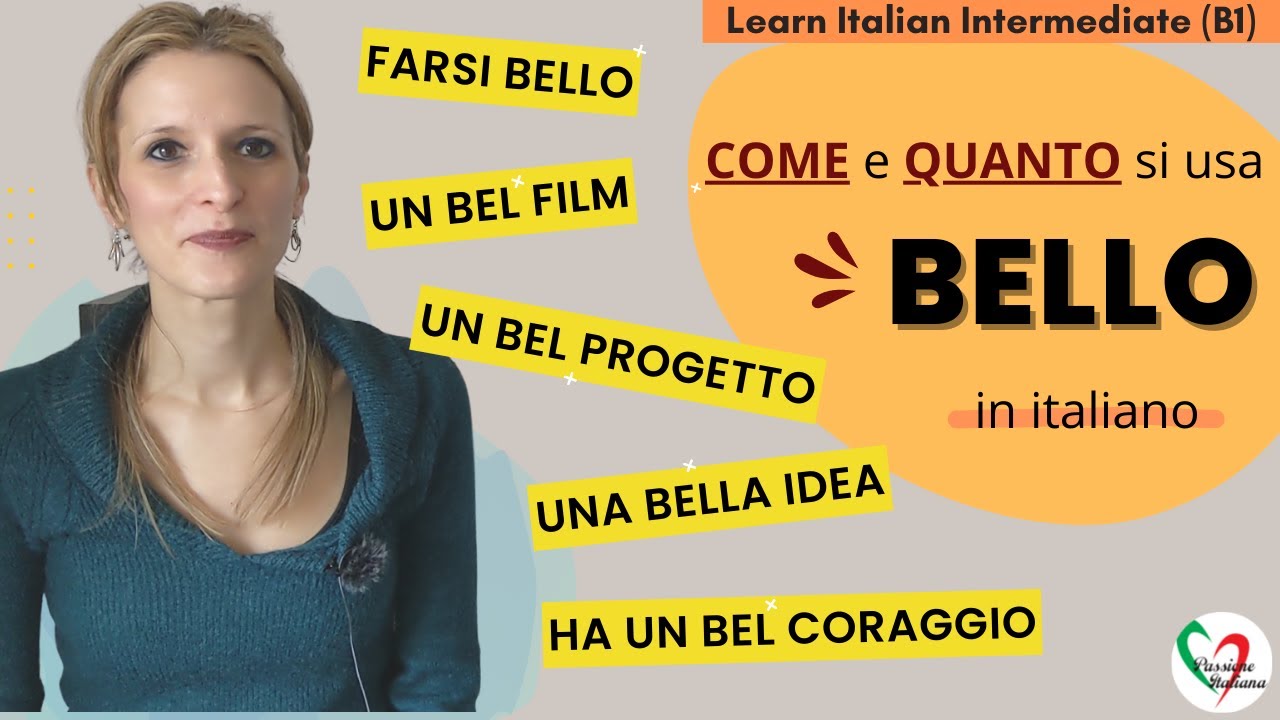 18. Learn Italian Intermediate (B1): Come e quanto si usa 