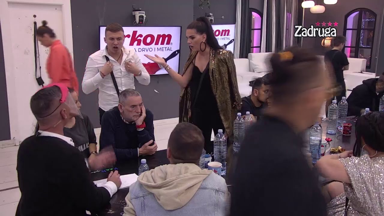 Zadruga 4 - Karić popucao po svim šavovima zbog Jovaninih laži o Anđelu i Tomoviću - 22.04.2021.