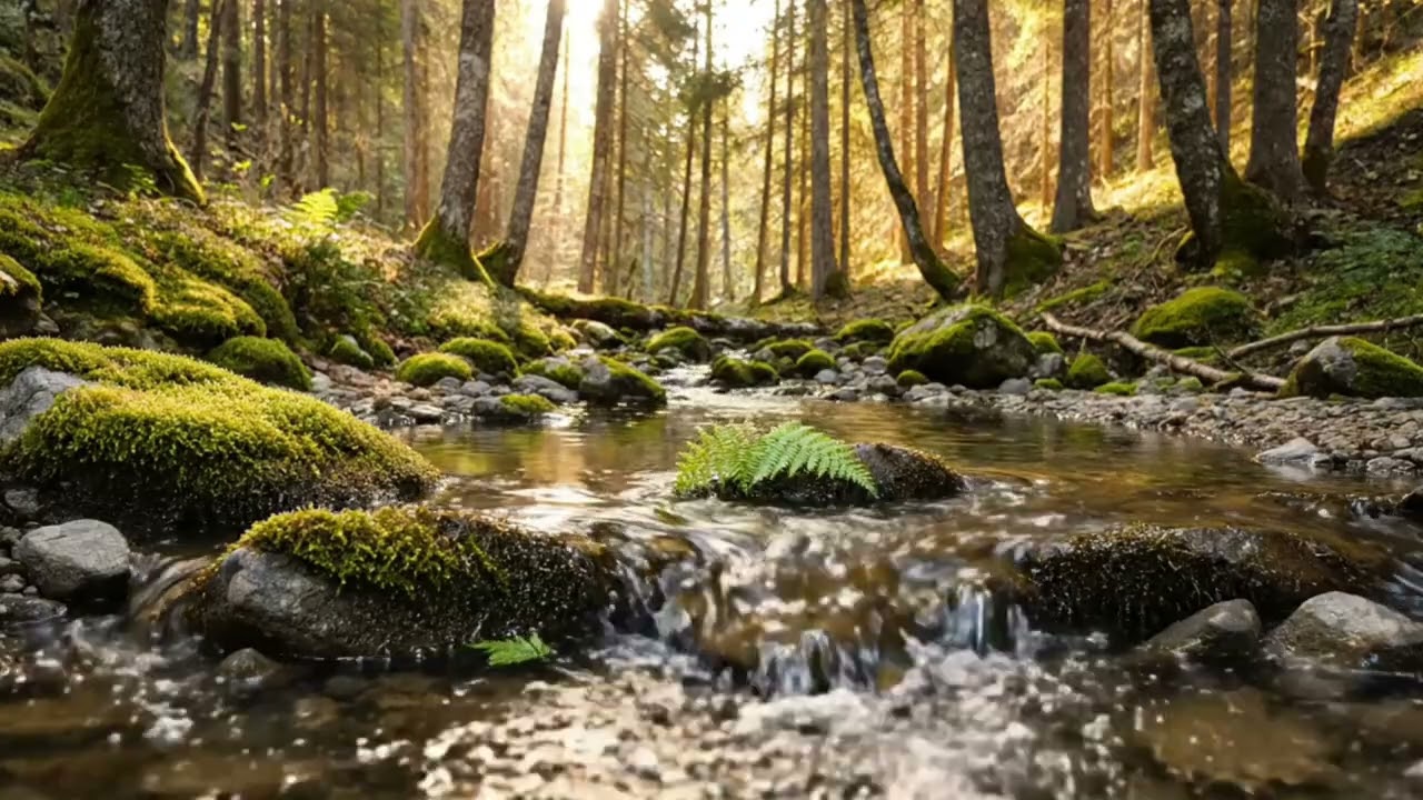 Relaxing River Sounds for Deep Calm | Nature ASMR for Sleep, Study & Meditation #relaxing #nature