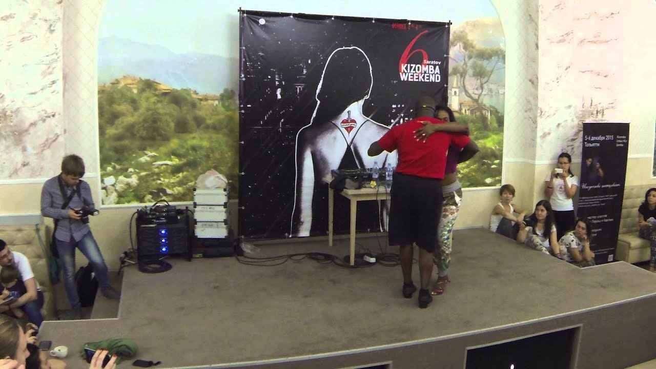 Petchu y Vanessa - Kizomba in Saratov, Russia