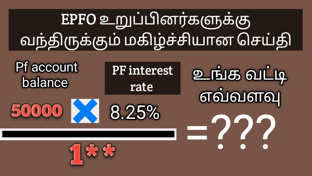 Epfo 2025 _2026 interest rate central government latest updates pf members 