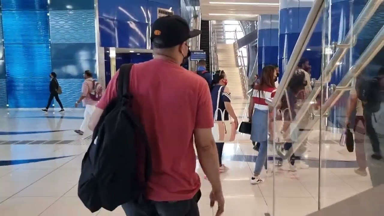Dubai mrt ride: Ibn Battuta to Sobha Realty Metro Station