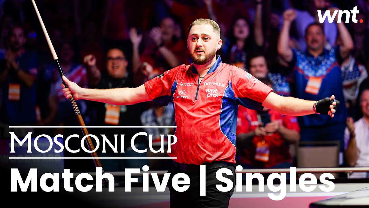 Skyler Woodward vs Eklent Kaçi | Match Five | 2024 Mosconi Cup