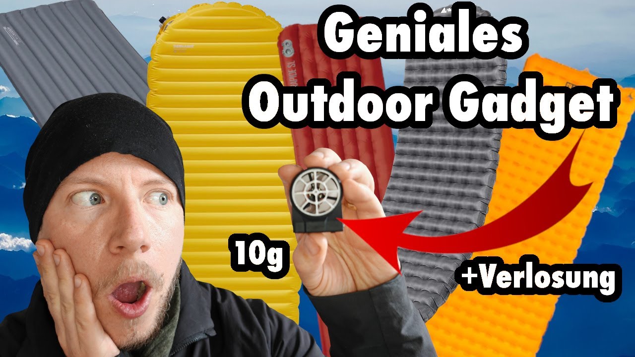 Die leichteste Outdoor-Luftpumpe +Verlosung - Pad Pal von Rex Creation