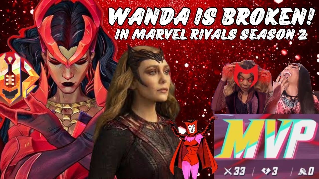 BUFFED Scarlet Witch Should Be ILLEGAL | Marvel Rivals Season 2 Celestial Gameplay