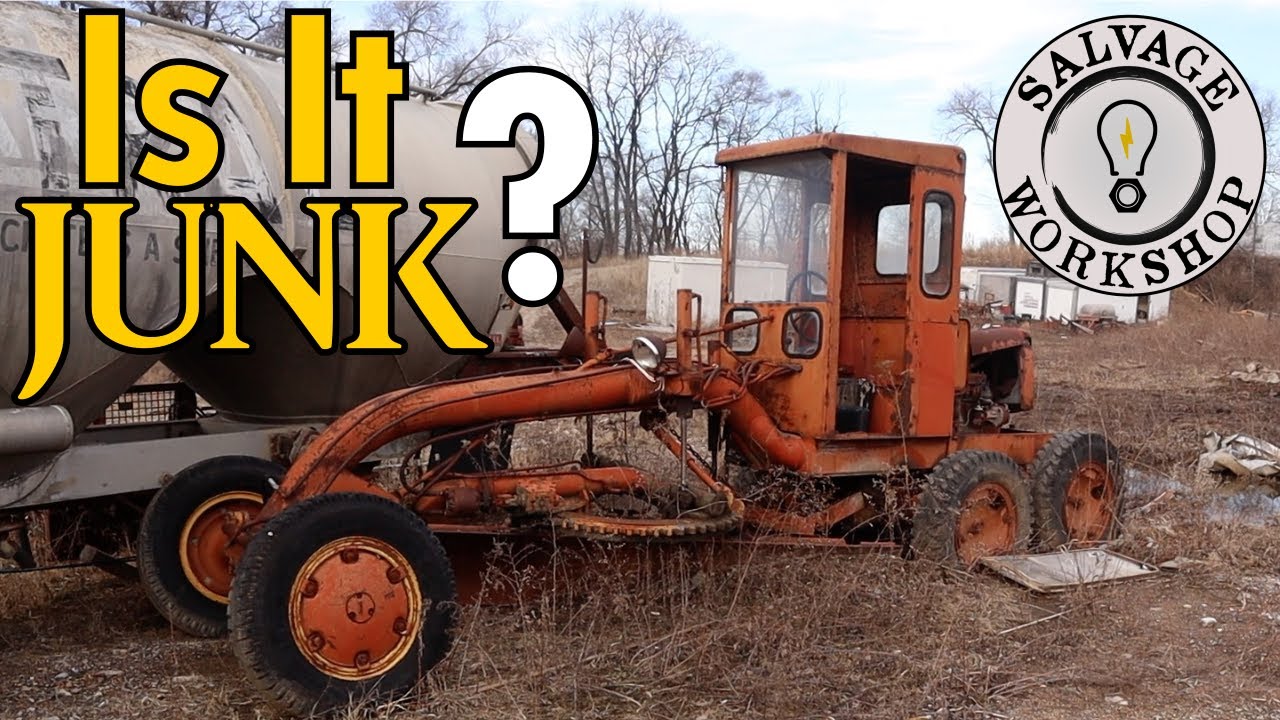 $500 Road Grader Forgotten in a Field... Was it WORTH the RESCUE?!?