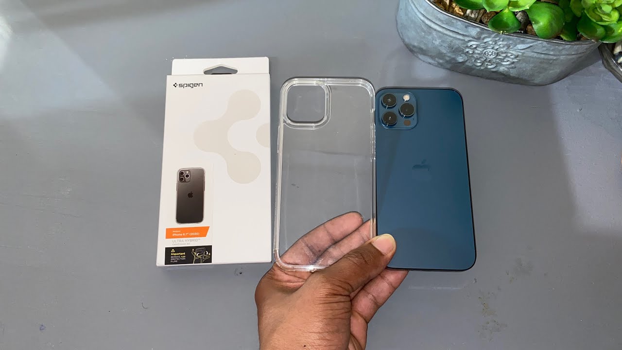 Spigen Ultra Hybrid Case For Iphone 12 Pro Max unboxing and Review