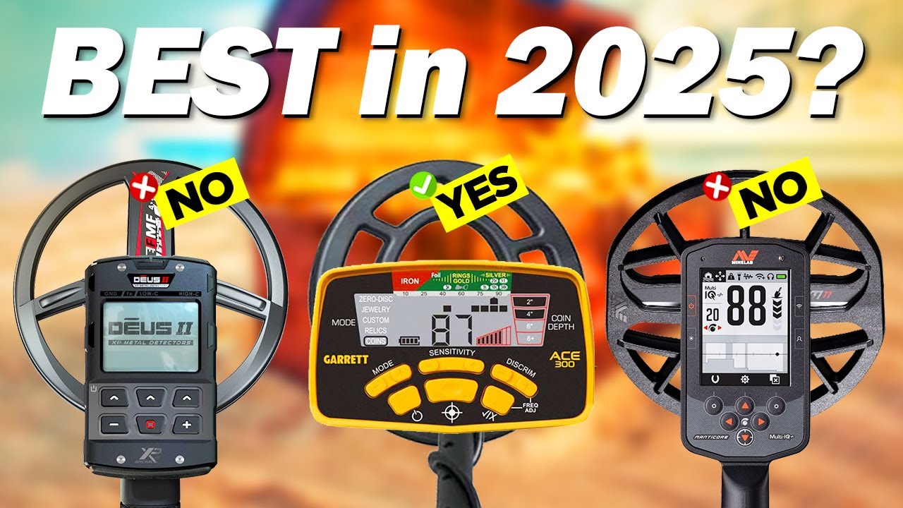 Лучшие металлоискатели 2025 года &mdash; проверено экспертами!