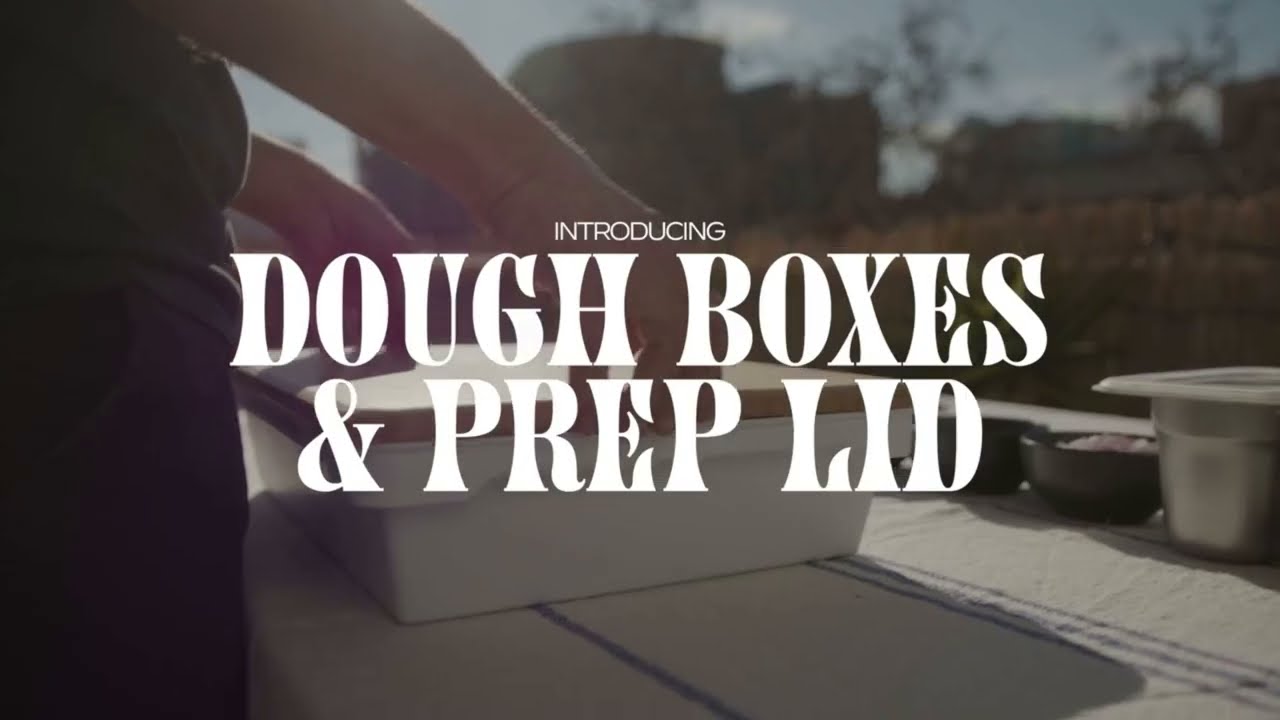 Ooni Dough Proofing Boxes and Prep lid