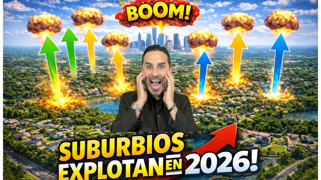 Cuales son los 8 SUBURBIOS QUE EXPLOTAN en Houston Texas en 2026?