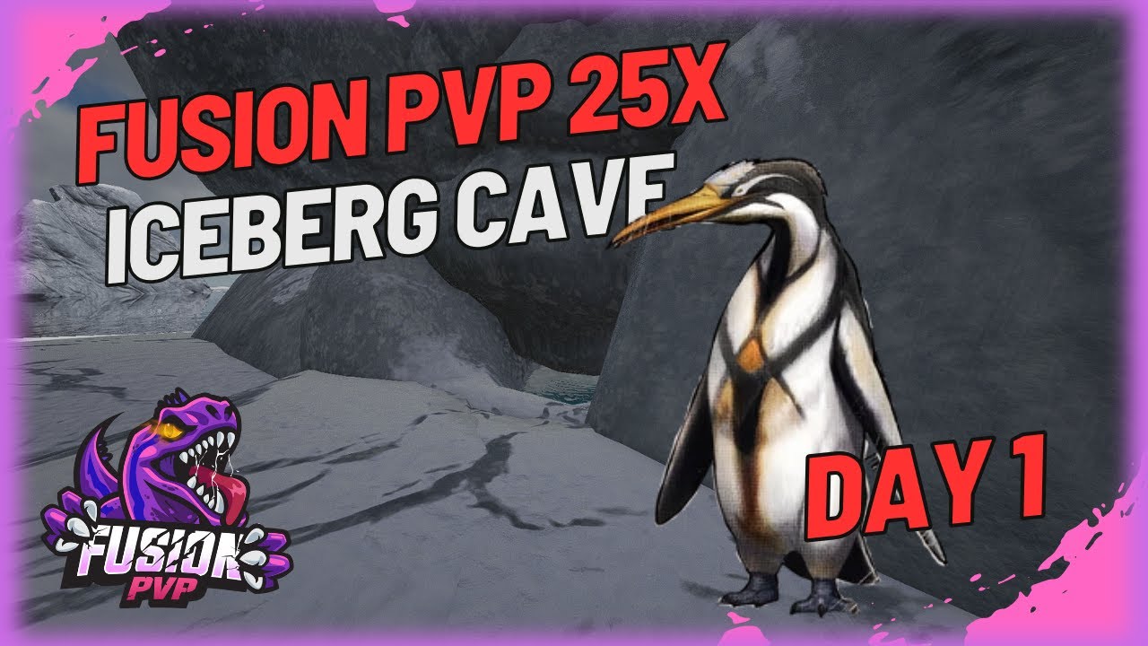Perfect Wipe Start | We Claimed ICEBERG CAVE Day 1! | FusionPvP25x | ARK PVP
