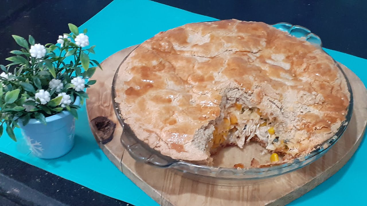 EMPADÃO FEITO COM FARINHA DE AVEIA - SEM GLÚTEN - SAUDÁVEL E GOSTOSO